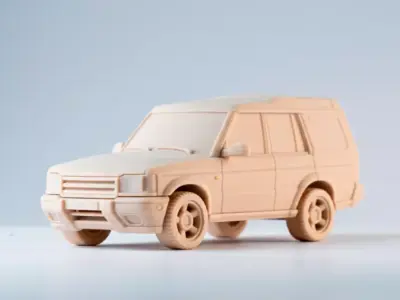 Land Rover Discovery 1995 3D Car Model 3D print model