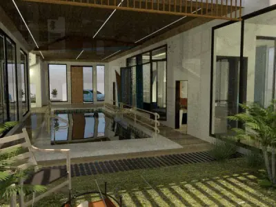 Luxury Residential Interior Design A42 SketchUp 3D model