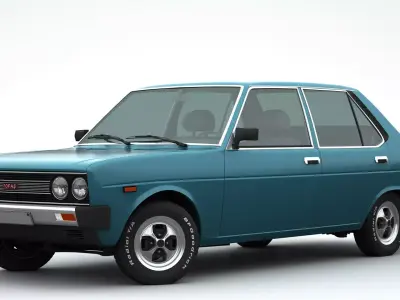 Fiat 131 1975 3D model