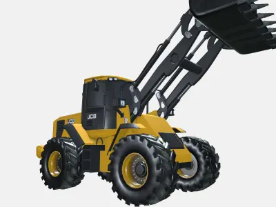 JCB Wheeled Loader 3D model