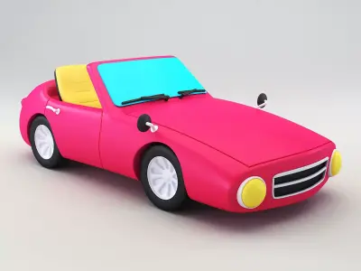 Toy Sport Car 3D model