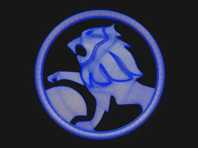 Holden Logo 3D model