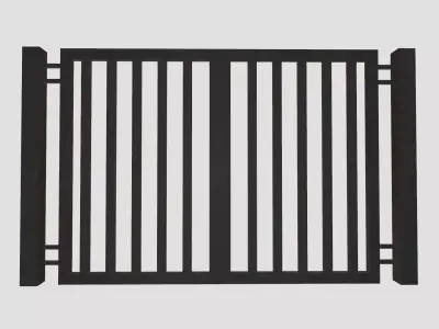 Door 3D Model Low-poly 3D model