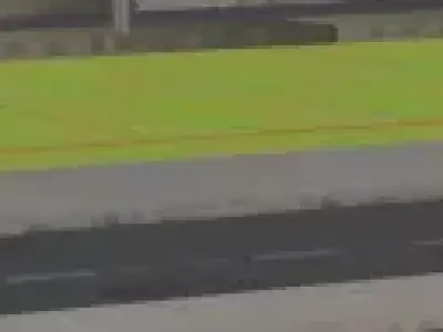 Realistic road  Free low-poly 3D model