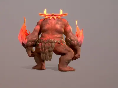 Ternon 3D Animations Low-poly 3D model