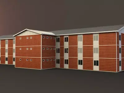 PREFABRICATED BUILDING 1 3D model