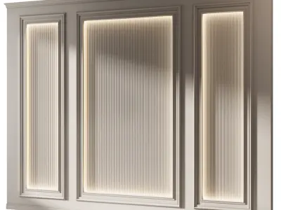 Decorative V43 Wall Panels 3D model