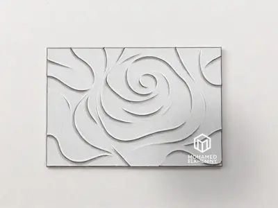 modern panel wall decor set wall relief mural CNC 104  3D model