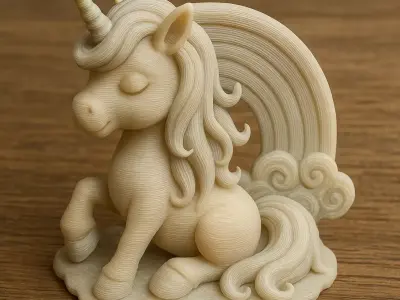 Fantasy Unicorn 3D print model