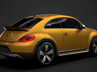 VW Beetle Dune 2020 3D model