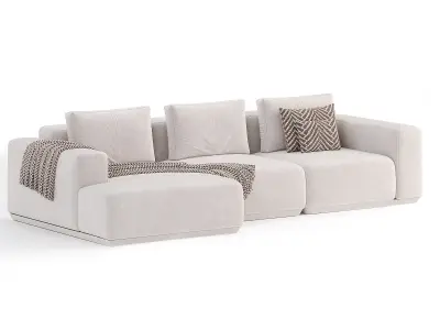 Corner sofa Grant 3D model