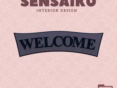 Pirate Marine Welcome Door Sign 3D Print File for DIY Home Decor 3D print model