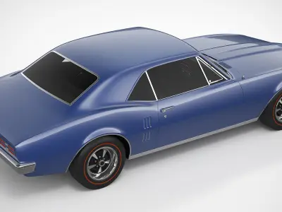 Pontiac Firebird 1967 3D model
