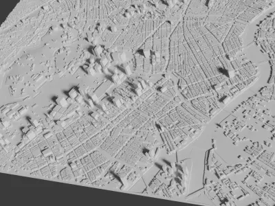 Tokyo Urban Diversity Printable  3D print model