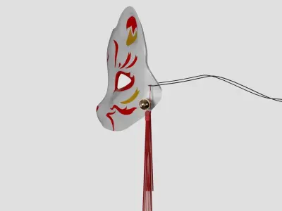 Fox mask 3D model