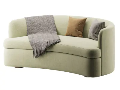 Tor Sofa With Cushion 3D model