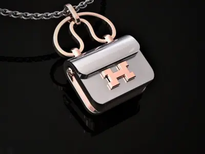 Hermes Pendant 02 3D print model