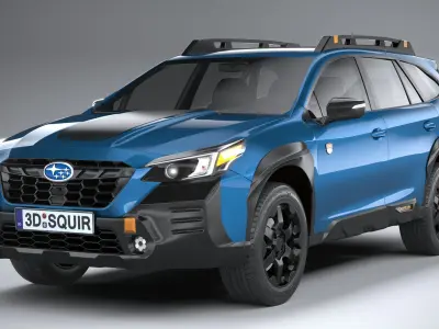 Subaru Outback Wilderness 2022 3D model