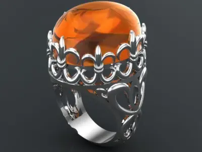 opal fence 3D print model