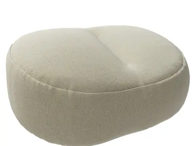 Friz e Frizzino Ivano Redaelli round pouf 3D model