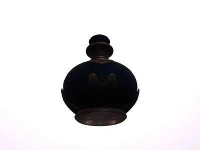 3d Render Perfume Bottle Isolated On White Background 3D model