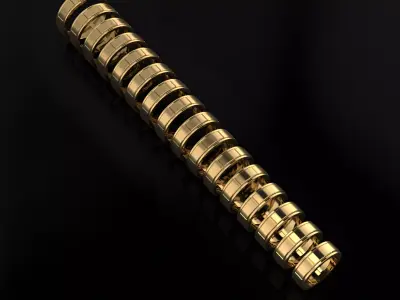 Wedding Band Collection 50 - 65 size 3D print model