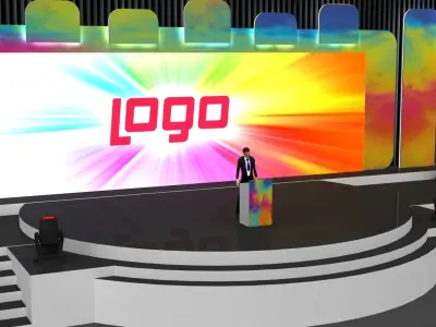 Congress Stage 026 3D model