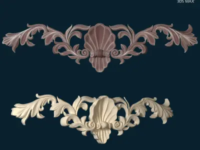 Decoration ornament KT01 3D model