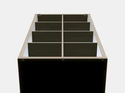 KALLAX Shelving unit 6 3D model