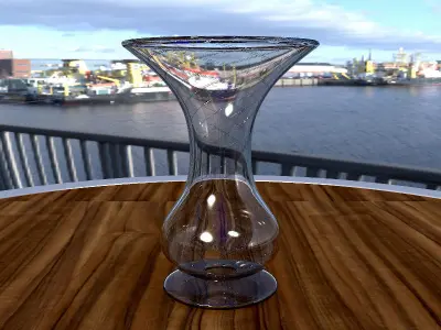 GLASS VASE 3D model