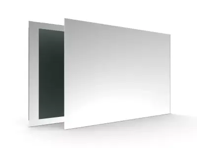 Frameless Mirror 3D model