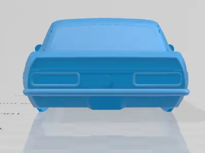 1967 Chevrolet Camaro RS 327 V-8 - Body Car Model 3D print model
