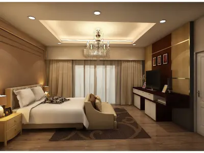 bedroom 21 3D model
