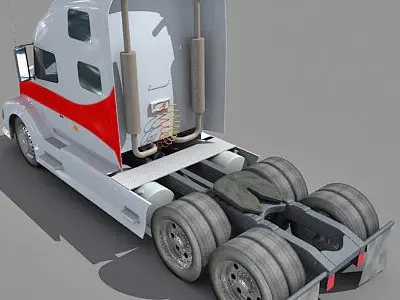 Truck Tractor 05 3D model