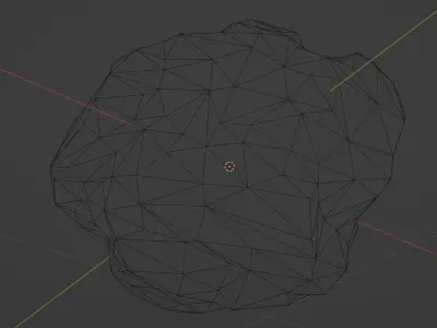 Weathered Sandstone - 8K Textures - 7 Mesh Resolutions Low-poly 3D model