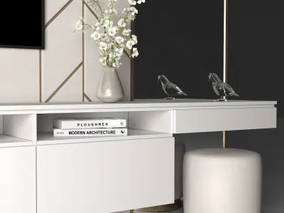 TV stand and Dressing table  57 3D model