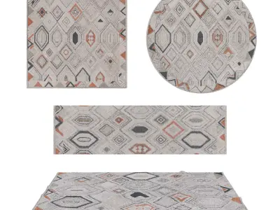 Rugs No 967 Low-poly 3D model