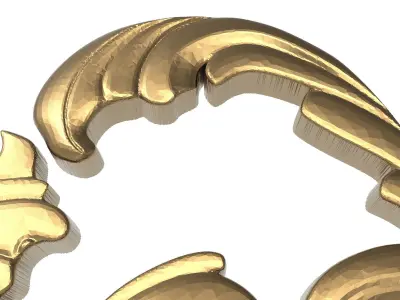  decorative pattern ready for 3D printing 3D model 377