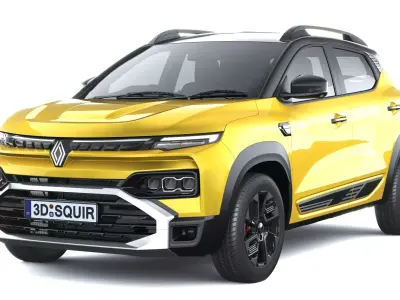 Renault Kiger 2026 3D model