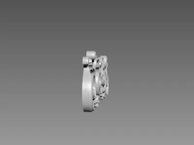Decorative element 3D model purchase
