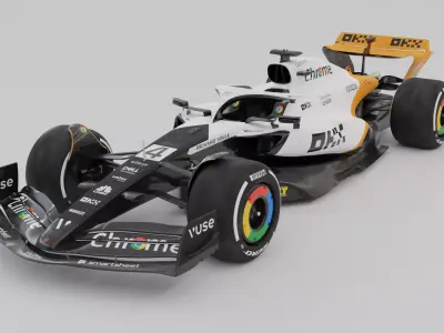 McLaren MCL60 Triple Crown 3D model