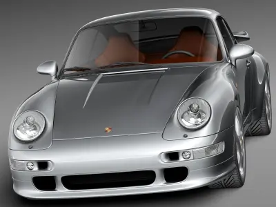Porsche 911 993 Turbo 3D model