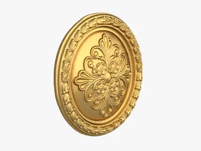 Classic decor ornament 263 3D model