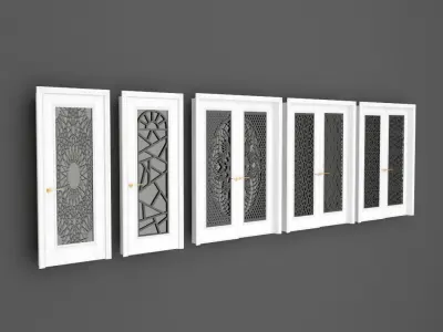 Decorative Door Collections  3D model