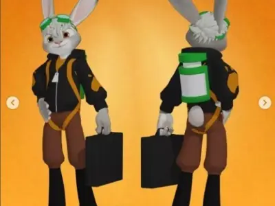 rabbit stior 3D model