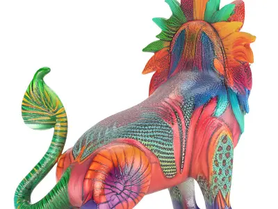 Alebrije Lion 3D model