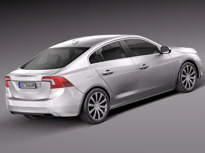 Volvo S60 2014 3D model