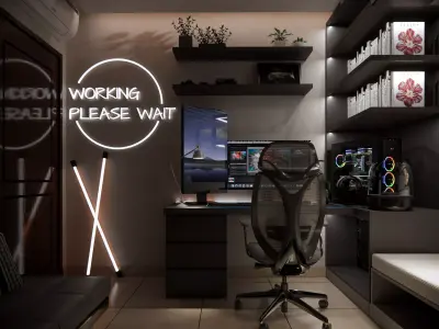 APARTMENT INTERIOR DESIGN  3D model