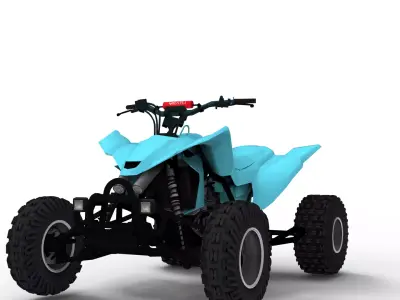 Quad bike 3D model 3D model