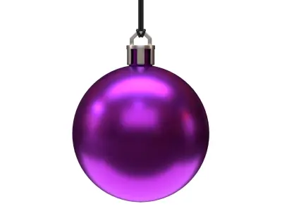 Christmas Ball Collection 03 Low-poly 3D model
